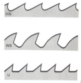 Sawmill band saw blades